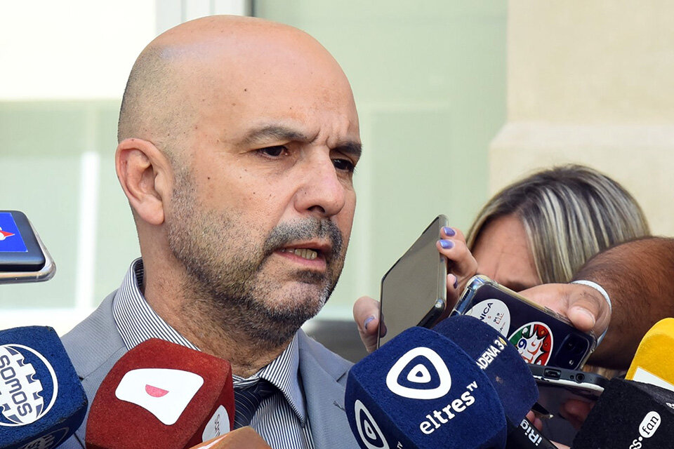Claudio Brilloni ministro de seguridad de santa fe
foto Prensa gobernacion